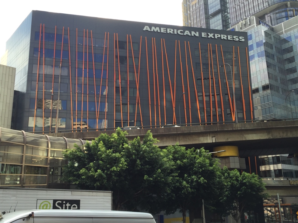 American Express' regional offices in downtown Sydney, Australia.